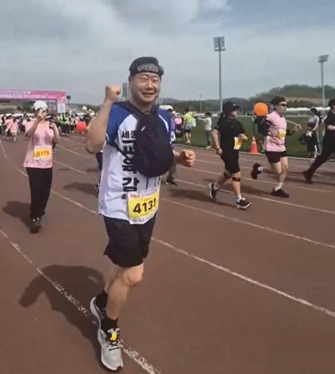 희망의 레이스, 원성수 ‘제21회 복사꽃 전국마라톤대회’ 참여